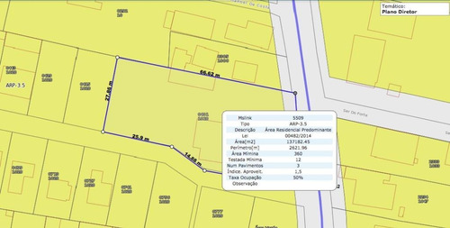 Imagem 5 de 11 de Terreno Plano Para Construtores E Investidores - Proximo Escola Dinamica - Te0506