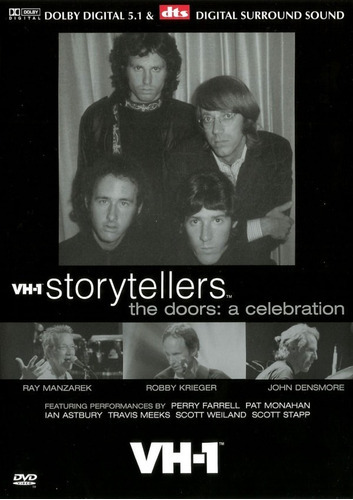 The Doors Vh1 Storytellers The Doors: A Celebration Dvd Ne 