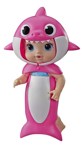 Baby Alive, Baby Shark Blonde Hair Doll, Con Tail & Hood, In