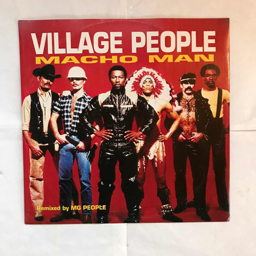 Vinilo Village People Macho Man Remix Versión Djivanmusic