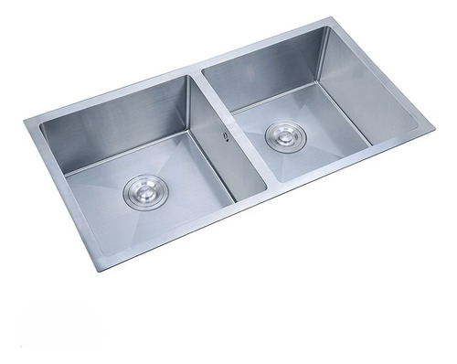 Fregadero Bp Inox 2p Bajo Top Luisiana Acero