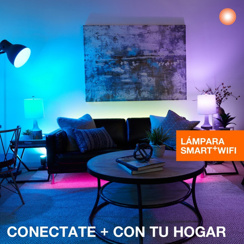 Lampara Foco Led Ledvance Smart + Wifi Rgbw Color 9w E27
