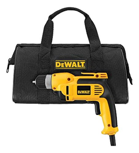 Dewalt Taladro Con Cable, 7.0-amp, 3/8-pulgh, Empuñadura De 