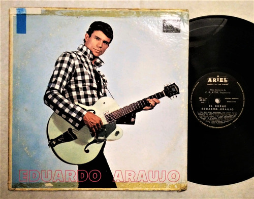 Vinilo Eduardo Araujo El Bueno Garage Twist Brasil Orig 1967