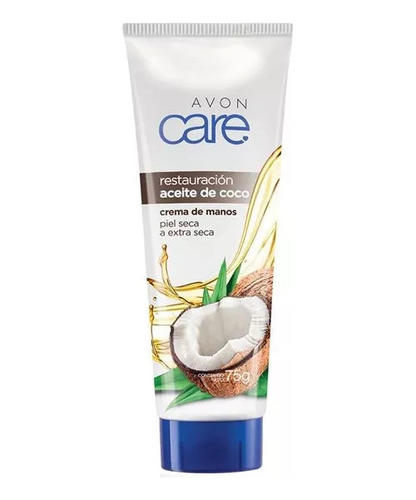 Avon Care Crema Para Manos Restauración Con Aceite De Coco