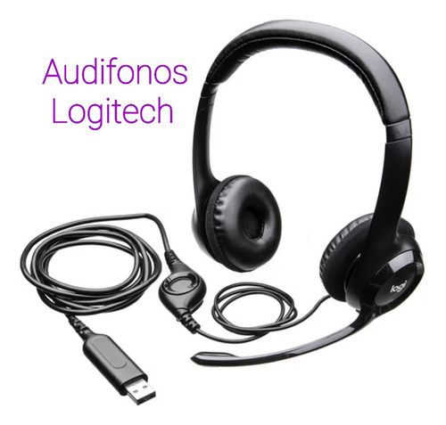 Audifonos Logitech H390 Con Micrófono Usb/ Call Center 