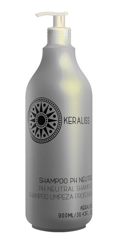 Keraliss Shampoo Ph Neutro Limpieza Profunda 900 Ml