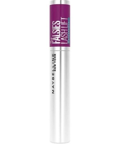 Máscara De Pestañas Lash Lift Maybelline Waterproof 8.6 Ml Color Negro
