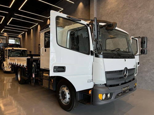 Caminhão Mb Atego 1719 2025 4x2 Munck Argos 16t