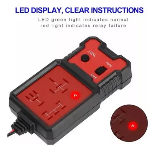 Pt Compatibility Luz Led Universal Para Probador De Relés