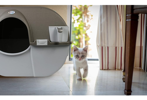 Omega Paw Roll 'n Clean Self Cleaning Litter Box Regular Siz