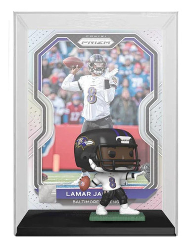 Lamar Jackson Funko Pop Nfl Baltimore Cuervos Trading Card