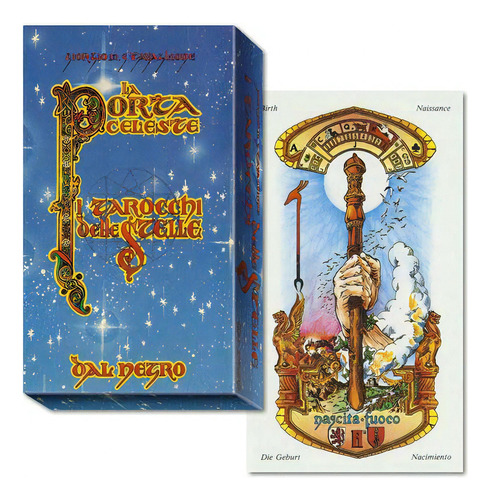 Tarocchi Delle Stelle - La Forza Celeste: Tarocchi Delle Stelle -  La Forza Celeste, De Negro, Dal. Série Esoterismo, Vol. Tarot. Editora Dal Negro, Capa Mole, Edição Tarot Em Português, 20