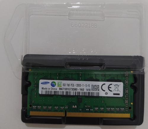 Memória Ram 8gb Ddr3 1600mhz Sodimm P/ Notebook Laptop Pc3