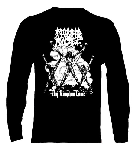 Polera Manga Larga Morbid Angel - Ver 21 - Thy Kingdom Come