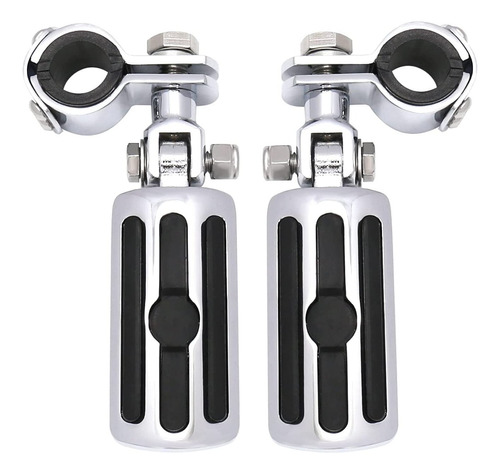 Posapies Defensa De Moto Universales Cromo 25, 32, 34 Mm