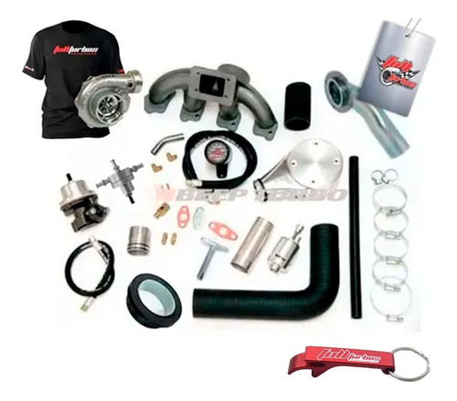 Kit Turbo Chevette 1.6 Com Turbina Master Power R4449 42/36