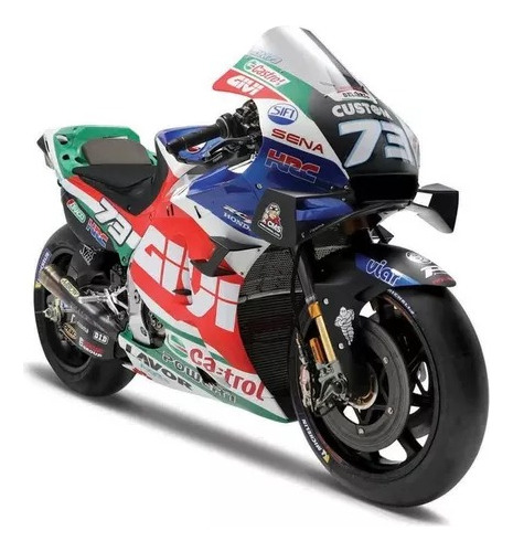 Moto Honda Rcv 213 Escala 1:18