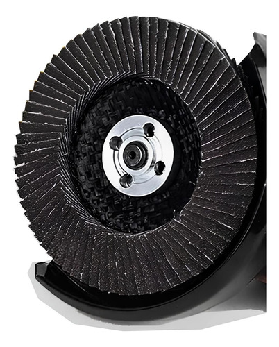 Kit 02 Un Disco Lixa Flap 115mm Grão 80 Madeira Aço Desbaste