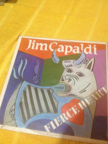 Jim Capaldi Fierce Heart Disco De Vinil Original 
