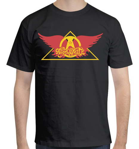 Playera Aerosmith - Logo - Rock - Bandas De Rock/metal