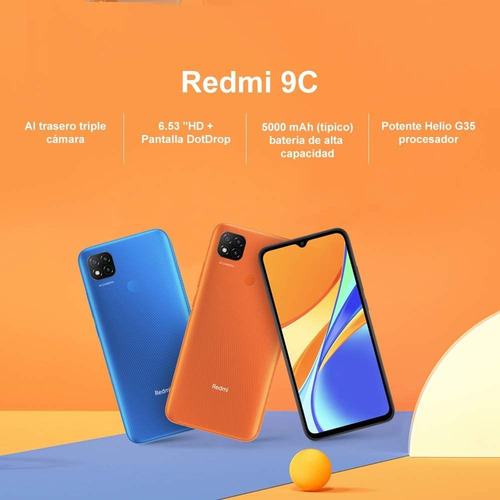 Xiaomi Redmi 9c 3gb 64gb Color Azul