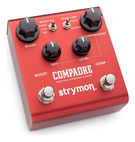 Strymon Compadre Dual Voice Compressor Y Boost Guitar Effect