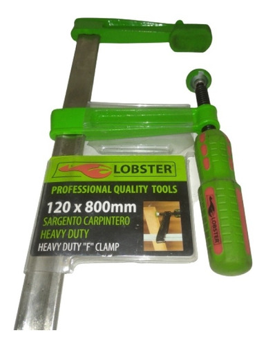 Sargento Para Carpintero 120 X 800mm Lobster