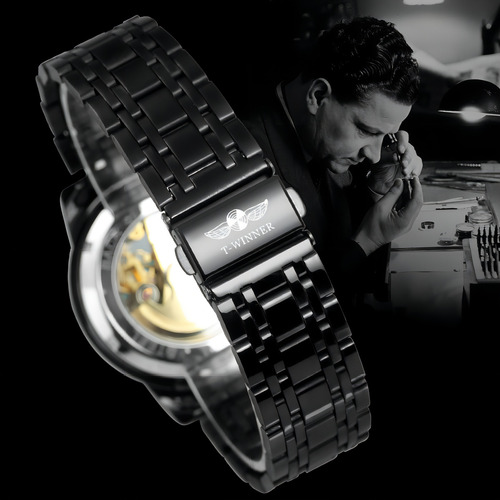Reloj Mecánico T-Winner SLZg108 Negro