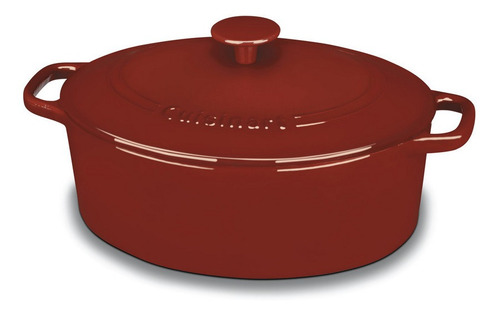 Cacerola Chef Hierro Fundido Ci755-30cr Roja - Cuisinart