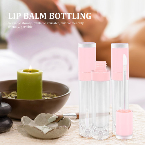 Envases De Plástico Vacíos Para Brillo De Labios De Uso Diar