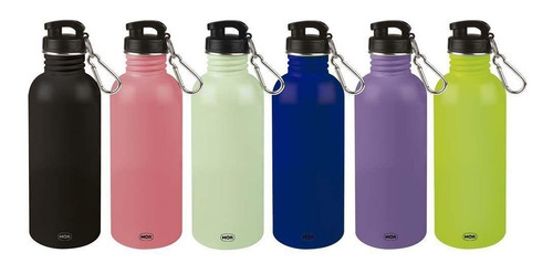 Imagem 1 de 8 de Garrafa Squeeze 750ml Water To Go Trendy Cor Sortido - Mor