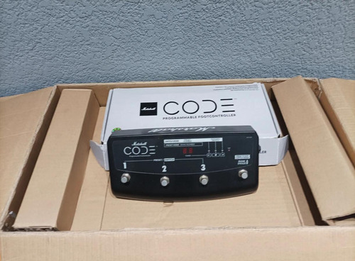 Pedal Footswitch Marshall Code Com Caixa, Manual E Cabo (Usado)