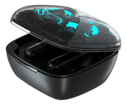 Auriculares G-tide G11, Bluetooth, micrófono, inalámbricos, color negro/verde