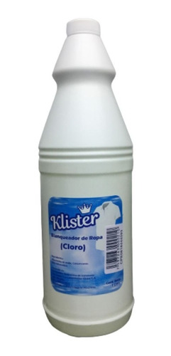 Cloro (blanqueador) Klister 1l X2