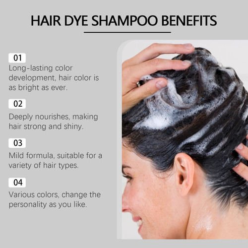 Shampoo Com Cabelos Brancos A Pretos