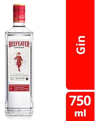Imagem 2 de 9 de Gin London Dry 750ml Beefeater