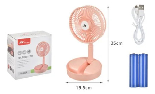 Ventilador Rotacion Portátil Usb Recargable 180°