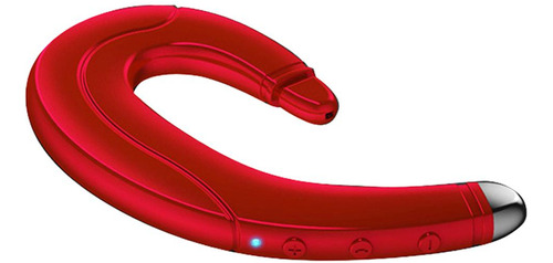 Conducción Ósea Bluetooth Gancho De Rojo 72 X 40 X 8,5 Mm