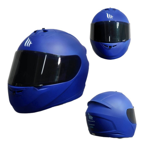 Casco Integral Mt Helmets Alamo Certificado Dot Mica Humo Ns