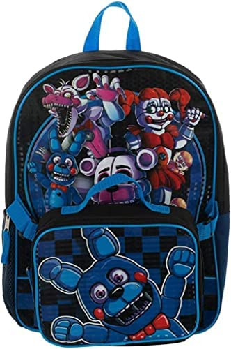 Mochila Para Niños Freddy Fazbear: Material Escolar Five At
