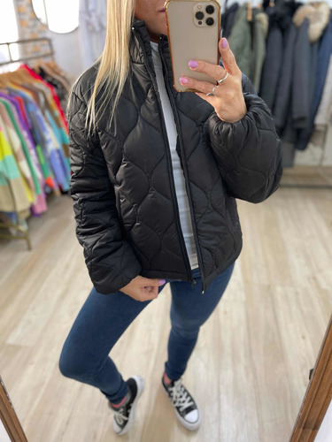 Campera Puffer Matelasse Mujer The Big Shop