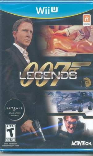 Legoz Zqz 007 Legends- Wii U Sellado - Ref 1554