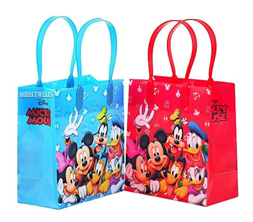 Mickey Mouse - Pequeñas Bolsas De Regalo Reutilizables