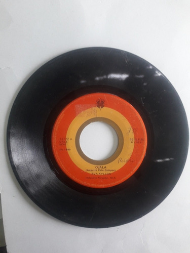 Vinilo Single Eva Ayllon Ojala 