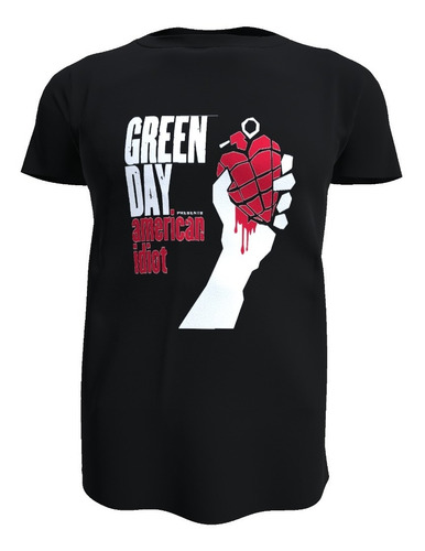 Polera Diseño Green Day 100% Algodón