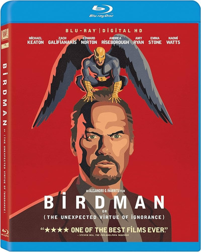 Birdman Pelicula Blu-ray Original Nueva Sellada