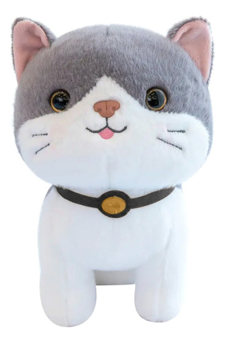 Gato Michi Peluche Kawaii Juguete Felpa Suave Bebe Infantil