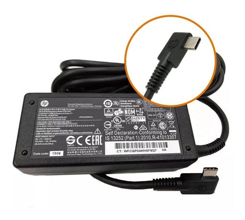 Cargador Original Hp 20v-3.25a 65w Usb-c