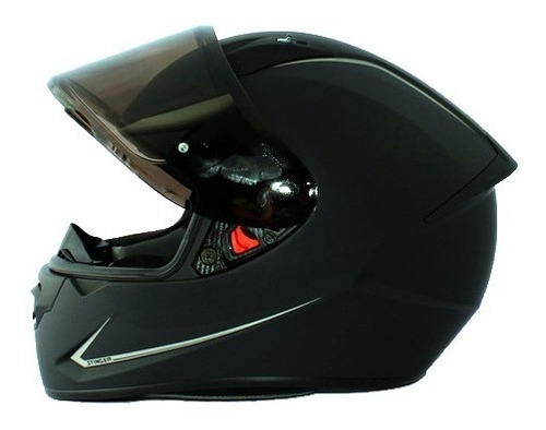 Casco Integral Mt Stinger/negro Mate/visor Oscuro